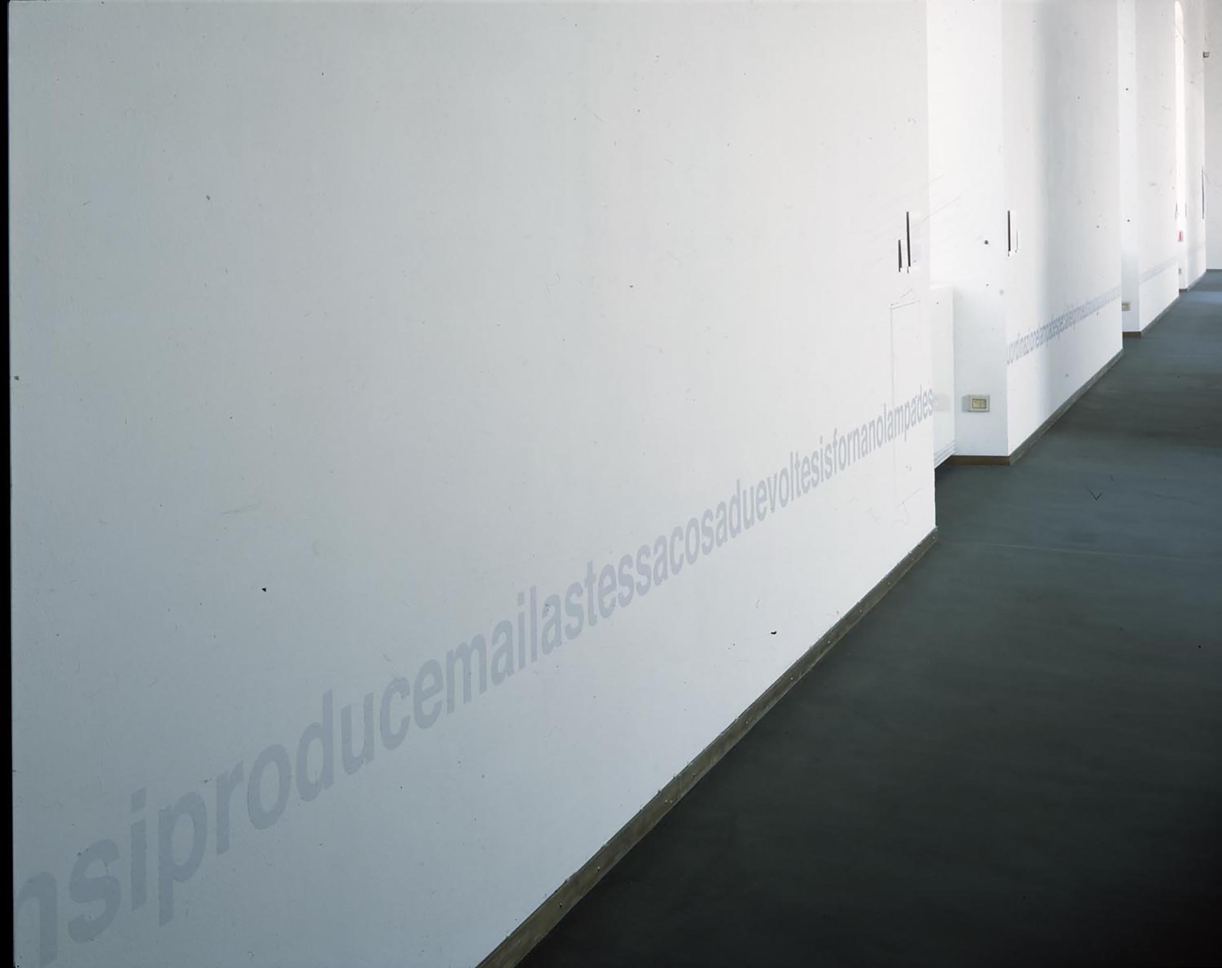 Liam Gillick, Lamp Factory, 2003